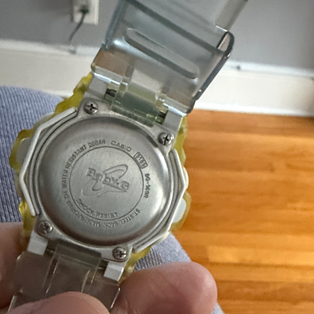 Casio Baby-G Translucent Yellow Smartwatch - Picture 2 of 2